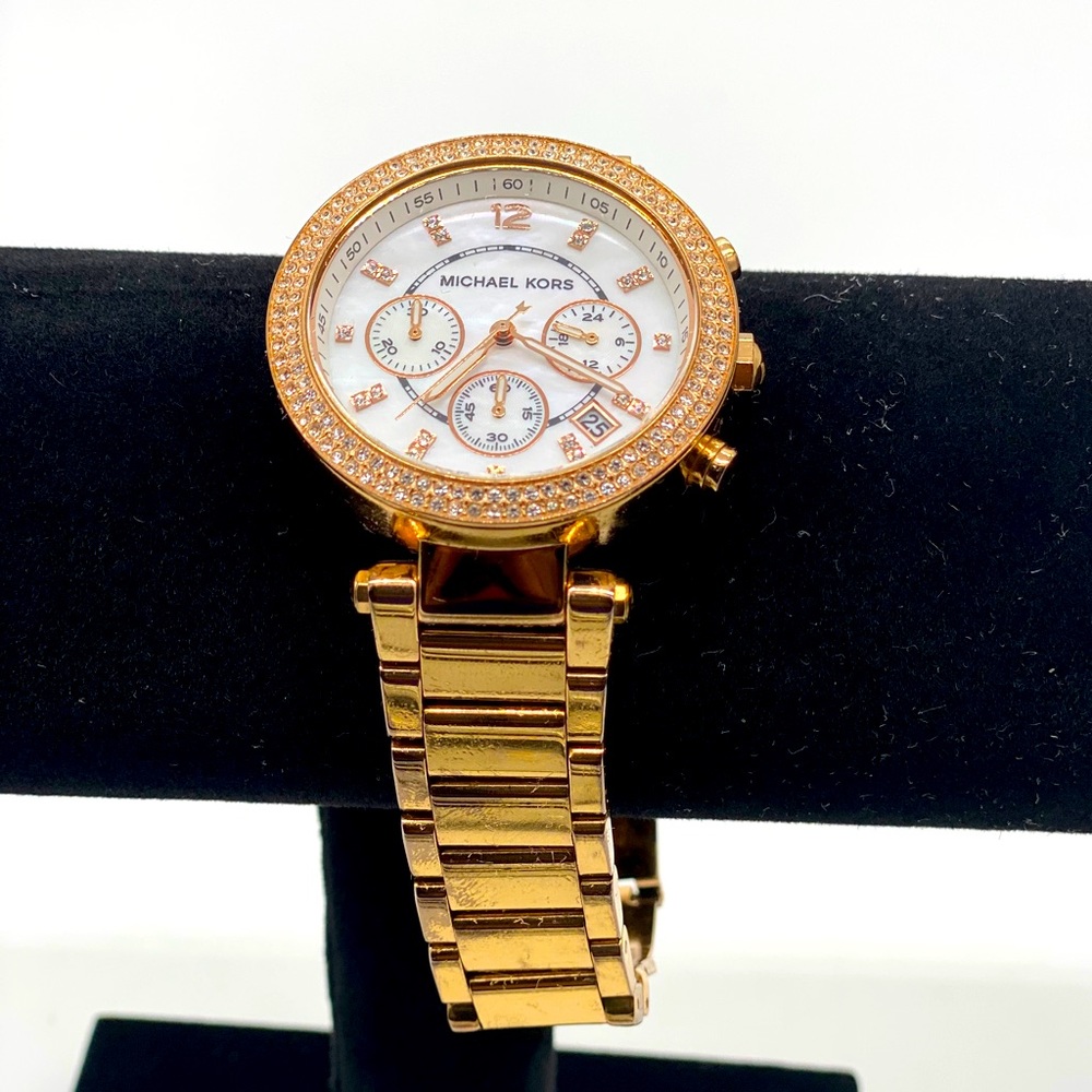 Michael Kors Women's Rose Gold-Tone Watch